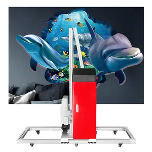 2021中国製高品質垂直3D MuurプリンターウォールマシンNaarWanddecoratieMuur Schilderenマシン