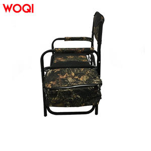 Chaise de Réalisateur Pliante d'Extérieur Woqi avec Plateau, Chaise de Camping en Aluminium Camouflage pour Jardin 92X55X42 - Product Image 4