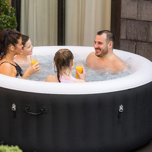 Bain à remous gonflable OEM ODM, bain à bulles d'air, bain à remous chauffé, <span class=keywords><strong>piscine</strong></span> ronde extérieure pour le <span class=keywords><strong>camping</strong></span> <span class=keywords><strong>et</strong></span> le jardin - Product Image 3