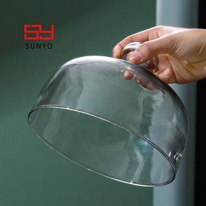 Food Refresh Storage <strong>Cake</strong> <strong>Dome</strong> Preserved Roses <strong>Glass</strong> Lid <strong>Dome</strong> <strong>Glass</strong> for Summer Restaurants - Product Image 6