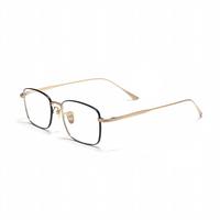 Gafas Ópticas de Titanio Puro Sin Tornillos, Montura Ultrafina Sin Aro, Unisex, Antialérgicas, Ligeras, para Lectura y Negocios