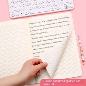 Carnet d'exercices B5 mignon pour <span class=keywords><strong>étudiant</strong></span>s, cahier de mots à forte valeur chromatique avec couverture en cuir imprimé, vente en gros - Product Image 4