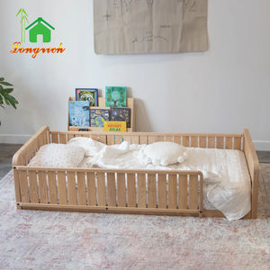 Cama de seguridad de madera para niños con diseño <span class=keywords><strong>popular</strong></span>, diseño de cama de calidad para niños, cama de estilo DIY para niños, adecuada para todas las edades - Product Image 1