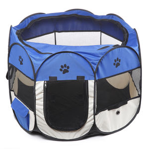 Köpekler ve kediler için lüks taşınabilir Pop-Up oyun parkı çadır kapalı/açık baskı kumaş Premium Pet ürünleri ile evcil hayvan kafesi ev - Product Image 4