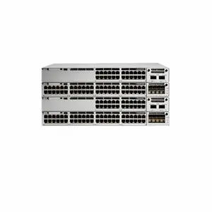 Orijinal C9300L-48P-4X-A 9300 48 Port 4X10G Uplinks PoE + ağ anahtarı