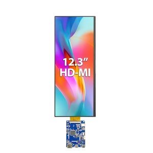 Haoryzon OEM tùy chỉnh 12.3 inch loại thanh LCD hiển thị 1920x720 IPS Bảng điều chỉnh giao diện USB-C LCD module cho ô tô Bảng điều khiển - Product Image 1