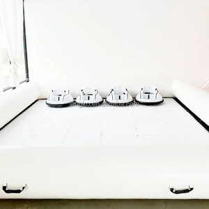 Arène de voiture de pare-chocs Commercial pour enfants, piste de course <span class=keywords><strong>gonflable</strong></span> de voiture de kart - Product Image 6