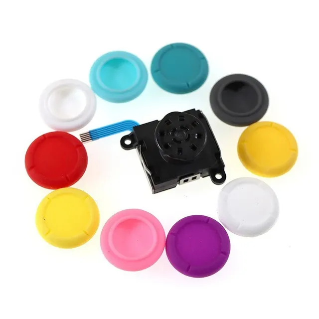 Joystick Cap for Nintendo Switch Lite Left/Right Hand Joystick Pad Replacement Silicone Anti-Slip Cover for Switch Lite