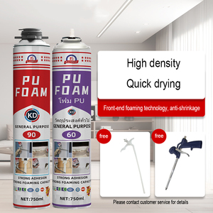 Nhà sản xuất không thấm nước <span class=keywords><strong>750ml</strong></span> phun <span class=keywords><strong>PU</strong></span> bọt <span class=keywords><strong>Sealant</strong></span> Polyurethane bọt - Product Image 1