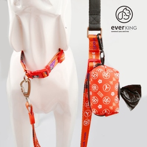 Produttori Designer regolabile allenamento di lusso in esecuzione imbottito all'ingrosso personalizzato grande guinzaglio per cani con borsa per cacca - Product Image 4