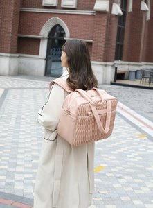 Ensemble de <span class=keywords><strong>sac</strong></span> à langer multifonctionnel pour la maternité, grande capacité, organisateur avec plusieurs sacs pour les soins de bébé en voyage - Product Image 4