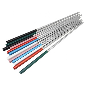 Gadget de cuisine Restaurant Luxe Palillos Chinos Métal Acier Inoxydable 304 Baguettes Sushi - Product Image 1