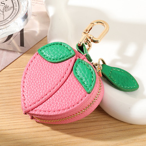 Monedero Mini con Llavero Estilo Instagram de Frutas (Manzana, Durazno, Naranja, Kiwi, Limón) de China - Product Image 3