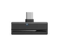 Mikrofon Lapel Nirkabel Mini Profesional 2-in-1 Peredam Kebisingan H02 untuk Perekaman Video iPhone