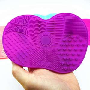 Almohadilla Limpiadora de Brochas de Maquillaje de Silicona No Tóxica al por Mayor, OEM, para Dedos - Product Image 2