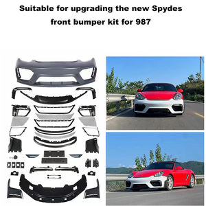ชุดประกอบตัว<span class=keywords><strong>รถ</strong></span>กั<span class=keywords><strong>น</strong></span>ชนหน้าสำหรับ Porsche Boxster Cayman 987 GT4RS GT4<span class=keywords><strong>รถ</strong></span>สไตล์ spydes การฉีดขึ้นรูป - Product Image 5