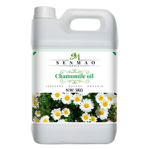 Aceite Esencial de Manzanilla Romana Orgánica 100% Pura, Aceite Esencial de Manzanilla Alemana para Aromaterapia y Nutrición de la Piel - Product Image 1