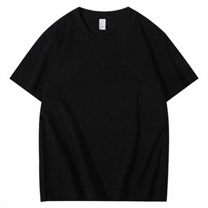 T-shirt à manches courtes pour homme, formel, brodé, couleur unie, mélange coton/bambou, coupe classique, respirant, écologique - Product Image 2