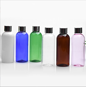 100ml PET <b>Plastic</b> <b>Empty</b> Cosmetic Container Shampoo Facial Cleanser Toner for Serum Makeup Remover <b>Bottle</b> Silver Gold Cap UV - Product Image 3