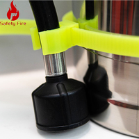 Extincteur portable en acier inoxydable de 2 kg avec certification 3C pour la maison, la cuisine et la voiture