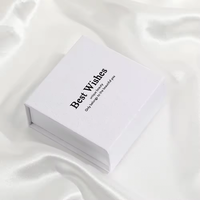 Individuelles LOGO Hochwertige Luxus Wasserdichte Magnetische Starre Karton-Schmuckbox Verpackung aus Recycling-Materialien mit Prägung und Schaumstoffeinlage