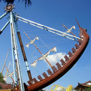 เครื่องเล่นกลางแจ้งในสวนสนุก เรือไวกิ้งสำหรับเด็กและผู้ใหญ่ เรือโจรสลัดสำหรับขาย - Product Image 3