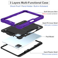 Funda Protectora de Silicona para Tablet de Alta Calidad, Anti-Caídas, con Soporte Absorbente de Impactos para Uso Diario, Compatible con Xiaomi Pad 6/6 Pro