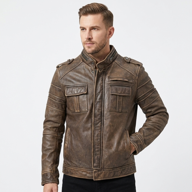 OEM Men s Slim Top grain