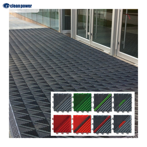 Tapis de porte avant modulaires en EVA à brosse unique Clean Power pour immeubles de bureaux et hôtels étoiles lavables pour voiture et camping - Product Image 3