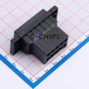 HC-5.08D-2*5EY-05 Housing (Wire-to-Board / Wire-to-Wire) P=5.08mm Connector 2x5P 5.08mm 2 5 - Product Image 2