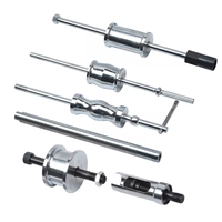 40 pièces d'outils de Diagnostic automatique, extracteur d'injecteur principal avec extracteur d'adaptateur à rampe commune avec outil de synchronisation de marteau coulissant