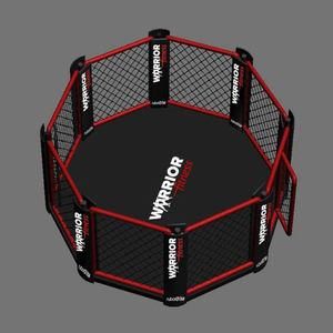 Jaula de MMA <span class=keywords><strong>Liangxin</strong></span> Pro para Eventos de Competición, Octágono de Lucha con Logotipo Personalizado - Product Image 6