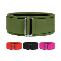 Ceinture de musculation personnalisée avec logo pour hommes, idéale pour le cross-training, les squats, la force athlétique et l'haltérophilie