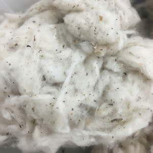 Coton peigné en noil / Déchets de coton / Coton peigné blanchi en noil - Product Image 1