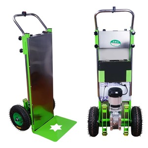 Chariot électrique monte-escaliers Green Steel, 2 roues, moteur 1000W, pliable, transpalette industriel, capacité 400KG - Product Image 1