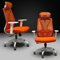 Chaise de bureau en maille avec dossier réglable et fonction ergonomique multifonctionnelle