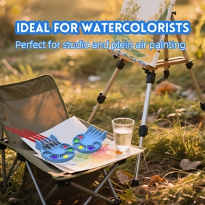 Soporte y Organizador de Pinceles con Logotipo Personalizado para Pinturas Acrílicas, Acuarelas y Pinturas a Base de Agua - Product Image 4