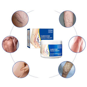 Crema de hierbas de tamaño personalizado para el alivio del dolor y la eliminación de las <span class=keywords><strong>venas</strong></span> varicosas, <span class=keywords><strong>precio</strong></span> de fábrica, producto de belleza y cuidado personal - Product Image 2