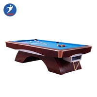 Table de billard, snooker et de salle à manger avec accessoires de plateau de table 9 pieds Taco De Billar