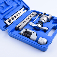 Kit d'outils d'expansion de tuyau en cuivre HVAC A/C de qualité industrielle bricolage CT-300 avec boîte à poignée en plastique OEM ODM pris en charge pour la réparation automobile