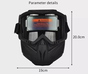 Profesional cómodo automático Power Face Protection Hood Favorite Headwear Máscara de seguridad para <span class=keywords><strong>soldador</strong></span> hecha de PP para soldar - Product Image 5