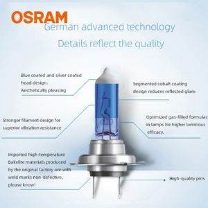 OSRAM Cool Blue Advance mise à niveau halogène H1CBA 12V 55W P14.5s phare de voiture H3 CBA 12V 55W PK22s H4CBA 12V 60/55W P43t - Product Image 6