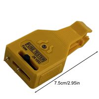 Testeur de circuit et extracteur de fusibles 2-en-1, sonde en acier pour diagnostic électrique automobile 12V