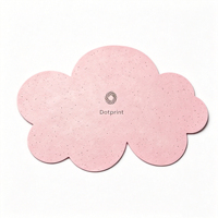 Carte en papier semence écologique en forme de nuage, logo personnalisé, estampage à chaud, papier plantable pour invitations de mariage et cadeaux d'affaires