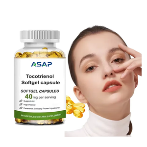 Cápsulas de gelatina blanda de tocotrienol de etiqueta privada, cápsula de gelatina blanda de vitamina E para blanquear la piel - Product Image 1