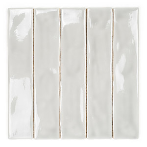 Piastrella Creta-25 Pearl 5x25 cm Lucida con Bordi Irregolari - Product Image 2
