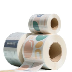 カスタマイズされたロゴバブルティーカップシーリングフィルムPP CPPロールフィルム飲料包装用ミルクティージュースコーヒーミネラルウォーターカップ - Product Image 1