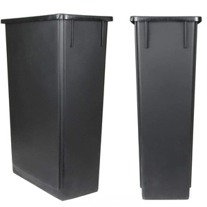 23Gallon <span class=keywords><strong>90L</strong></span> Nhiệm Vụ Nặng Nề Thương Mại Nhựa Mỏng Thùng Rác Thùng Rác <span class=keywords><strong>Bin</strong></span> Với Bánh Phay-Cơ Sở Và Nắp Cho Nhà Hàng Thực Phẩm Dịch Vụ - Product Image 5