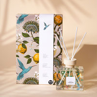 Coffret Cadeau d'Aromathérapie avec Diffuseur à Bâtonnets en Rotin pour Parfum d'Hôtel, Utilisation Intérieure, Huile Essentielle pour le Sommeil