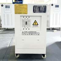 Stabilisateur de tension triphasé AC XISHUN SBW-60kVA, AVR automatique, enroulement en cuivre, efficacité 98%, 50/60Hz, protection contre les surtensions, écran LCD